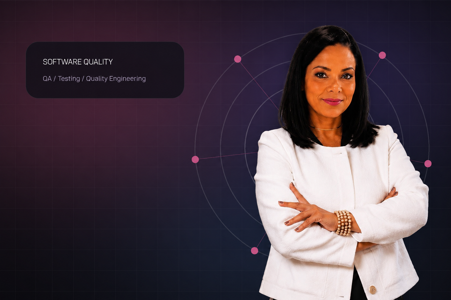 Visual abstrato representando Software Quality